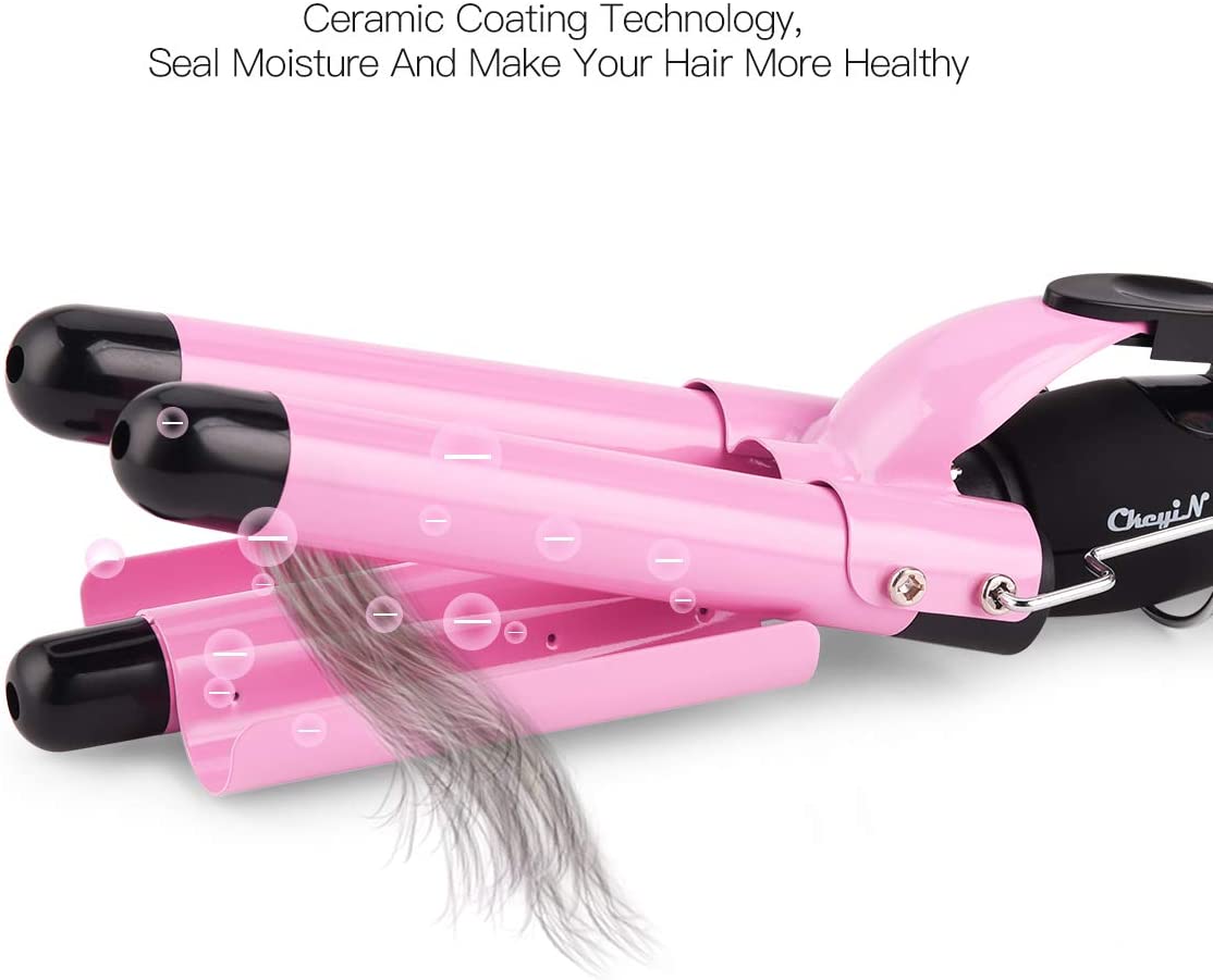 3 Barrel Curling Iron Hair Waver