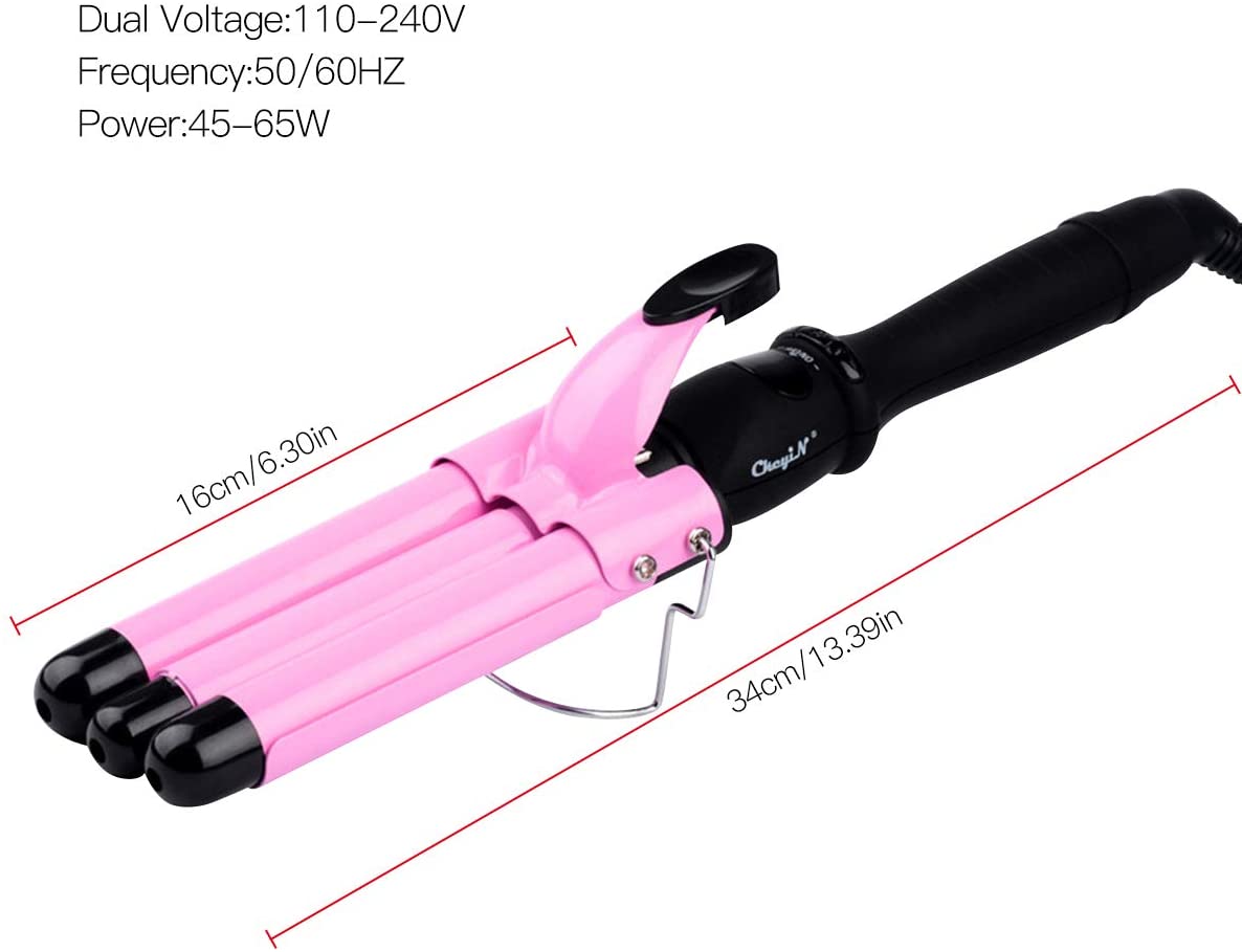 3 Barrel Curling Iron Hair Waver