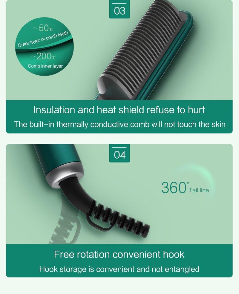 Multi-functional Professional Hair Straightener