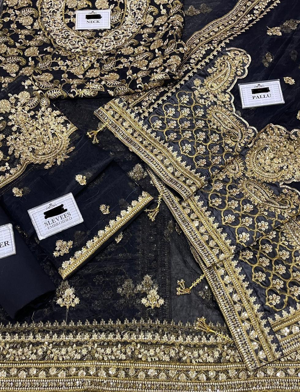 Maria B Saree – Wedding Collection (Premium Edition)