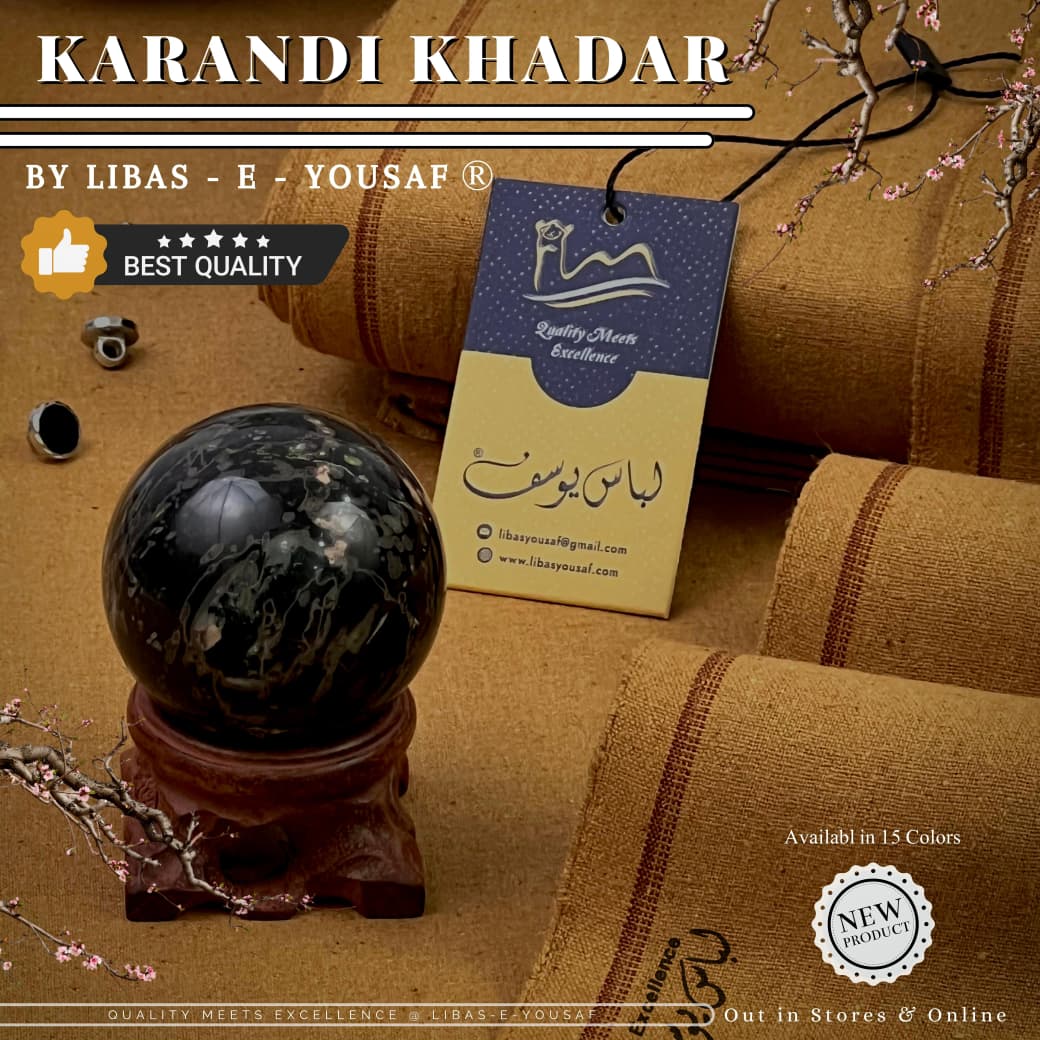 Libas-e-Yousaf – Signature Heavyweight Karandi Khaddar