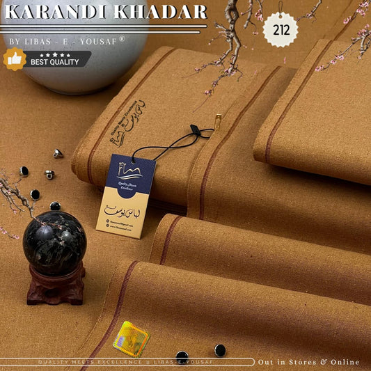 Libas-e-Yousaf – Signature Heavyweight Karandi Khaddar