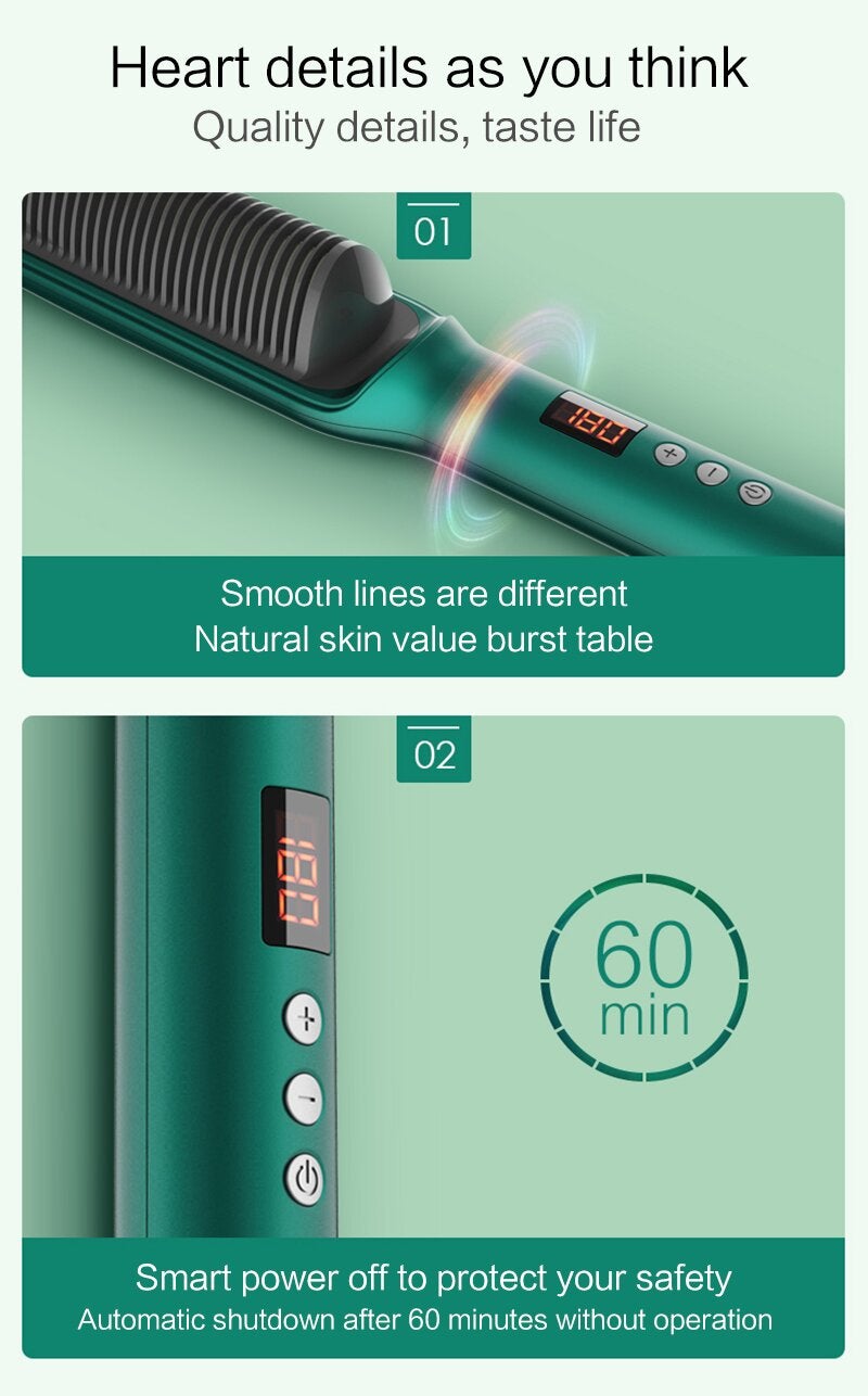 Multi-functional Professional Hair Straightener